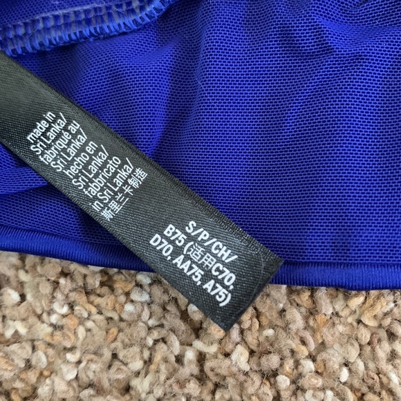 Victoria’s Secret Victoria Sport | Blue Braided Middle Support Racerback Bra - Picture 8 of 10